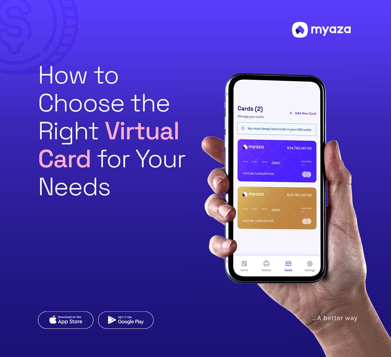 How to Choose the Right Virtual Card for Your Needs