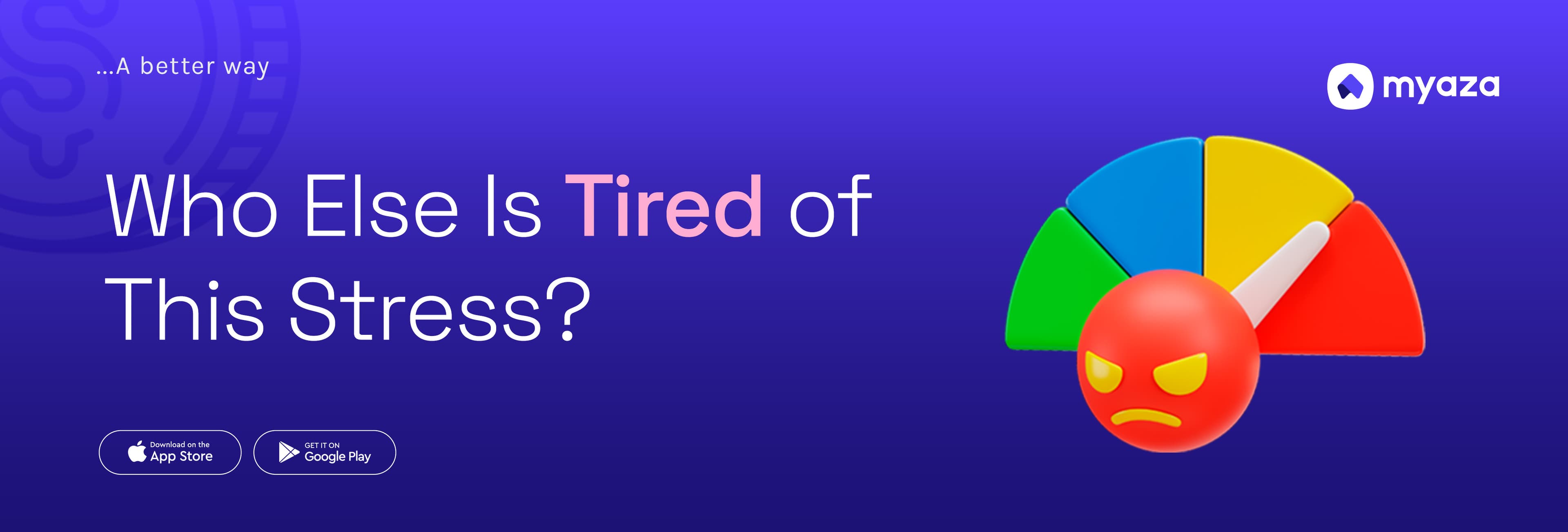 Who Else Is Tired of This Stress?